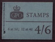 L59 4 6 July 1965 Wilding GPO Booklet complete with all panes MNH