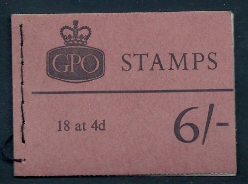 QP32 6 - GPO Machin booklet - Jan 1968 UNMOUNTED MINT MNH