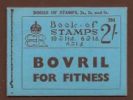 BC2 2 - Booklet Edition 384 - Drages Advert Pane Inv UNMOUNTED MINT