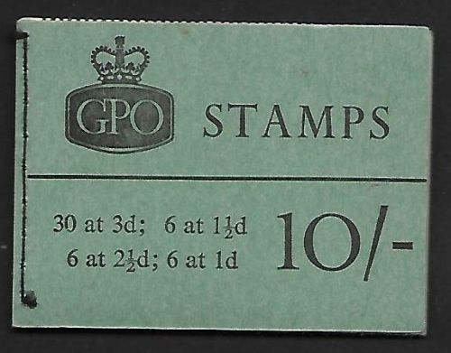 X7 10 - Wilding GPO booklet - Dec 1963 UNMOUNTED MINT