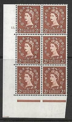 2d Wilding Edward Wmk Cylinder 13 Dot perf type A(E I) UNMOUNTED MINT MNH