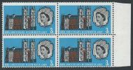 1966 Westminster Abbey 3d (Ord) - Perf Shift Variety - MNH