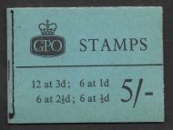 H46p 5 - Wilding Green Phosphor GPO booklet - Sept 1960 Complete Booklet