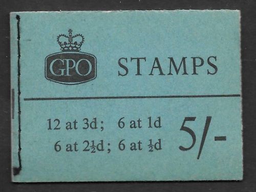 H46p 5 - Wilding Green Phosphor GPO booklet - Sept 1960 Complete Booklet