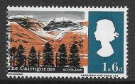 1966 Landscapes 1 6 (Ord) - massive shift of black UNMOUNTED MINT