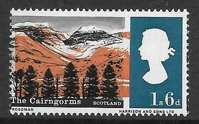 1966 Landscapes 1 6 (Ord) - massive shift of black UNMOUNTED MINT