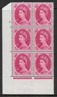 8d Wilding Edward Crown cylinder 3 Dot perf type A(E I) UNMOUNTED MINT