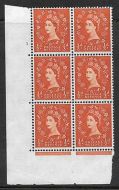 ½d Wilding Multi Crown on White Cyl 3 No Dot perf A(E/I) UNMOUNTED MINT/MNH