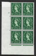 1½d Wilding Multi Crown on Cream Cyl 15 No Dot perf A(E I) UNMOUNTED MINT