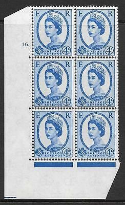 4d Wilding Multi Crown on White Cyl 16 Dot perf A(E/I) UNMOUNTED MINT