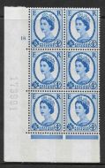4d Wilding Violet Phosphor 9.5mm cyl 18 No Dot perf type A(E I) UNMOUNTED MINT