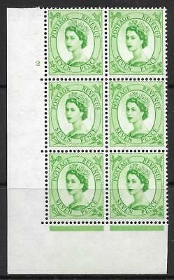 7d Wilding Multi Crown on White Cyl 2 No Dot perf A(E/I) UNMOUNTED MINT