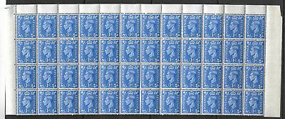 1d Light Ultramarine Cyl 192 Dot Variety - No arrow in margin UNMOUNTED MINT MNH