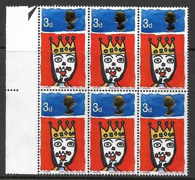 Sg 713pb 1966 3d Christmas - Phosphor - Missing T UNMOUNTED MINT
