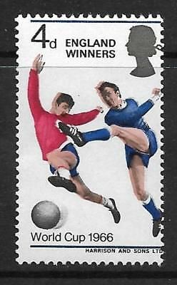 1966 England Winners - perf shift down  left  black shift right UNMOUNTED MINT
