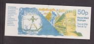 FB62 1992 4th Archaeology - 50p Folded Booklet - Cyl B35/B2