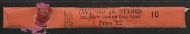 Sg 503 1 2d GVI Colour change Vertical Delivery Coil leader W10 UNMOUNTED MINT