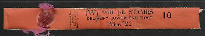 Sg 503 1 2d GVI Colour change Vertical Delivery Coil leader W10 UNMOUNTED MINT