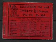 BB5 2 - George V Ed(8) booklet complete SUPERB CONDITION