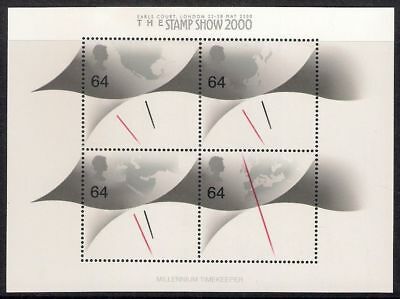 MS2123a 2000 Millennium Timekeeper with OP miniature sheet UNMOUNTED MINT MNH