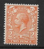 N19(4)b Sg 368b 2d Pale Orange Die I Royal Cypher single UNMOUNTED MINT