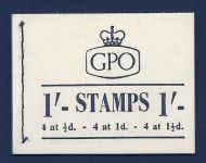 sg K3 1 - Wildings GPO booklet with all panes MNH