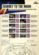 CS-4 2009 Journey to The Moon Smiler sheet UNMOUNTED MINT