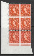 ½d Wilding Tudor Wmk Cylinder 1 No Dot perf type A(E/I) UNMOUNTED MINT/MNH