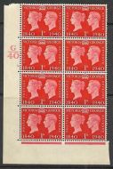 Sg 480 1d 1940 Centenary Cylinder G40 1 Dot UNMOUNTED MINT MNH