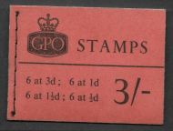 M52 3 - Wilding GPO booklet -  Dated Nov 62 UNMOUNTED MINT MNH