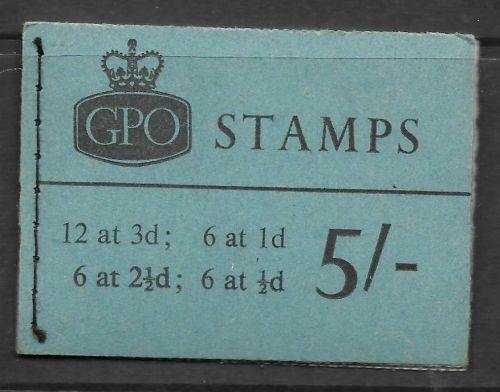 H73 5 - Wilding GPO booklet -  Dated Mar 65 UNMOUNTED MINT MNH