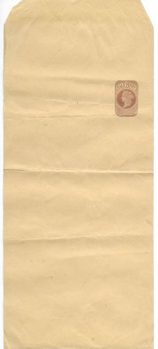 QV Half Penny Letter Sheet - Unused with some creasing and general toning