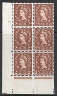 2d Wilding Edward Crown cylinder 16 Dot perf type A(E/I) UNMOUNTED MINT