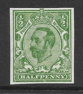 Sg 346f ½d Green Downey Head Multi Cypher Imperf superb UNMOUNTED MINT
