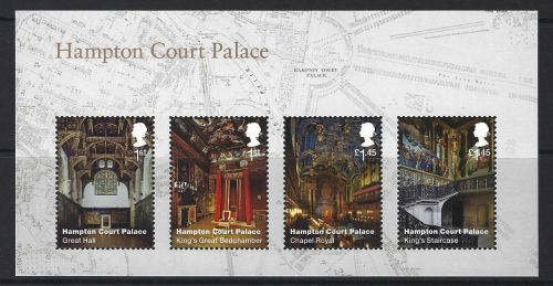 MS4115 2018 Hampton Court Palace - miniature sheet UNMOUNTED MINT