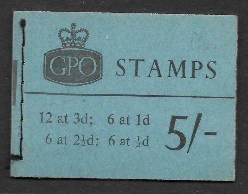 H72p 5 - Wilding GPO booklet - Jan 1965 UNMOUNTED MINT