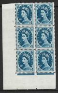 10d Wilding Edward Crown cylinder 1 No Dot perf type A(E/I) UNMOUNTED MINT/MNH