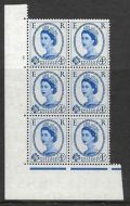 4d Wilding Tudor Wmk Cylinder 1 No Dot perf type A(E I) UNMOUNTED MINT