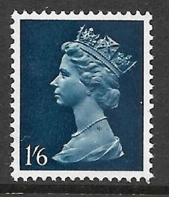 Sg 743Ev 1 6 Pre-decimal Machin with Greenish-Blue Omitted - UNMOUNTED MINT