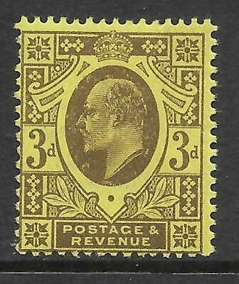 Spec M22(4) 3d Dull Red Purple on Lemon Harrison perf 15x14 UNMOUNTED MINT/MNH