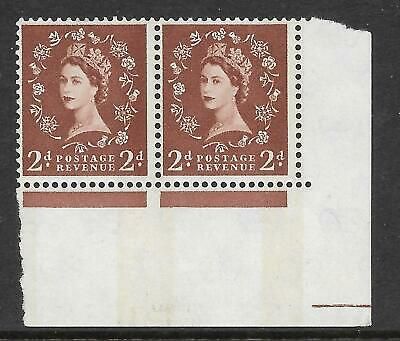 S46ca 2d Wilding Blue Phos Cream with 1 x 6mm Band typo right UNMOUNTED MINT