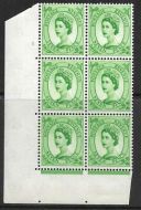 7d Wilding Multi Crown on Cream Cyl 1 No Dot perf A(E I) UNMOUNTED MINT