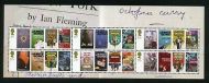 MS2803 2008 Ian Flemming - James Bond Miniature Sheet - UNMOUNTED MINT