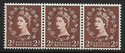S36g 2d Wilding Tudor Crown with variety - extra leg to R UNMOUNTED MINT