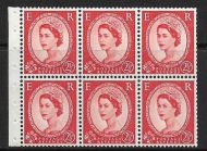 SB81d 2½d Wilding Edward variety - Swans Head R. 1 1 UNMOUNTED MINT