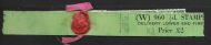 ½d Photogravure Coil Leader - with 3 stamps attached (W 960) UNMOUNTED MINT