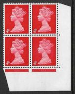 Sg U14e 4d Pre-decimal Machin with variety UNMOUNTED MINT MNH