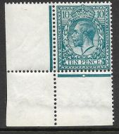 N31(3) 10d Deep Turquoise Blue Royal Cypher UNMOUNTED MINT MNH