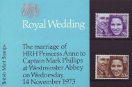 1973 Decimal Royal Wedding Pack no. 56 Presentation pack UNMOUNTED MINT
