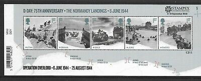 MS4236a 2019 D-Day 75th Anniversary miniature sheet UNMOUNTED MINT/MNH